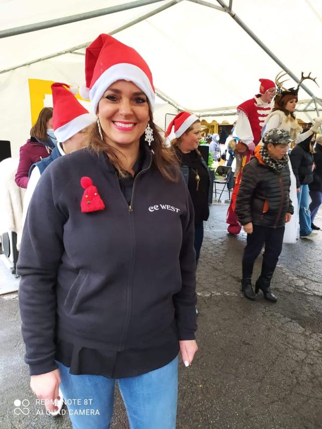 Démonstration au Marché de Noël de Faremoutiers déc 2021, photo 3