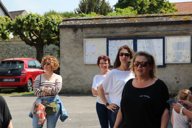 Prestation à la fête de La Rosière à Faremoutiers le 08 mai 2022, photo 6