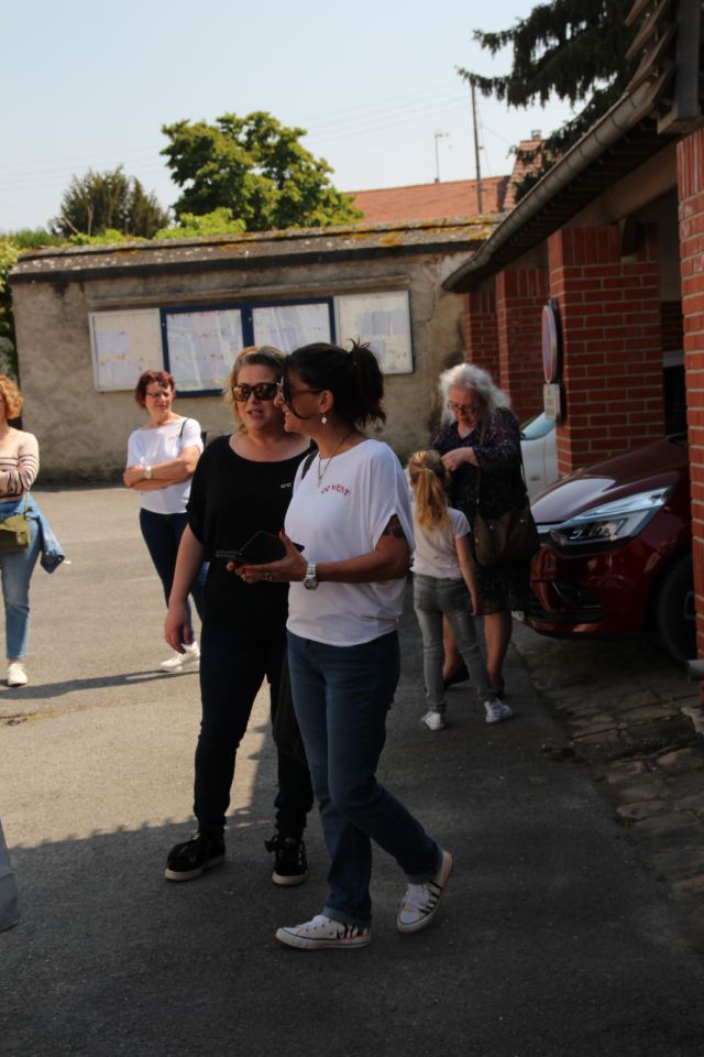 Prestation à la fête de La Rosière à Faremoutiers le 08 mai 2022, photo 7