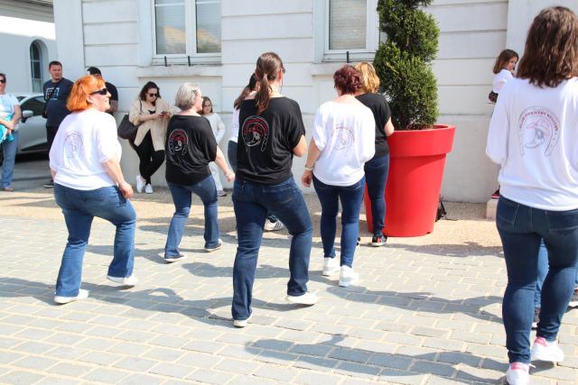 Prestation à la fête de La Rosière à Faremoutiers le 08 mai 2022, photo 35