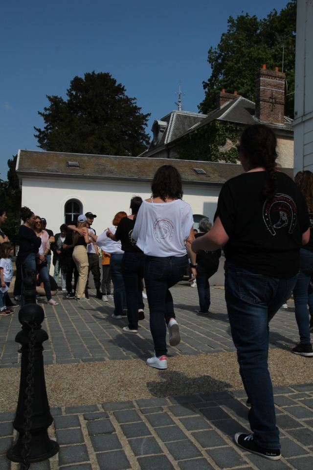 Prestation à la fête de La Rosière à Faremoutiers le 08 mai 2022, photo 43