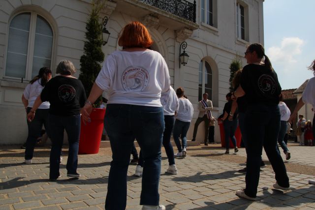 Prestation à la fête de La Rosière à Faremoutiers le 08 mai 2022, photo 52