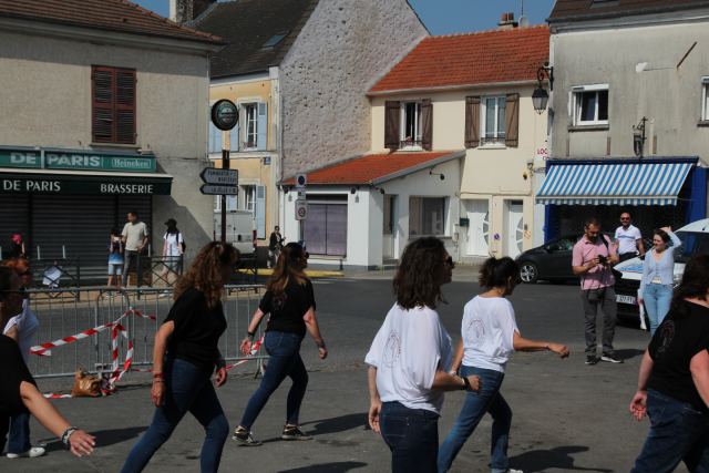 Prestation à la fête de La Rosière à Faremoutiers le 08 mai 2022, photo 62