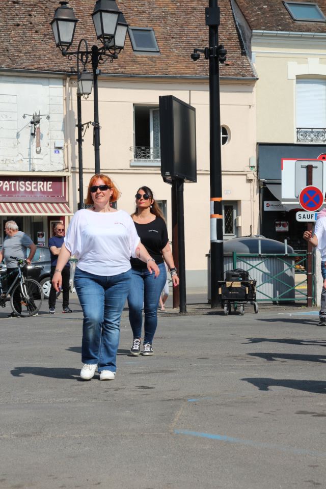 Prestation à la fête de La Rosière à Faremoutiers le 08 mai 2022, photo 65