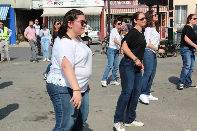 Prestation à la fête de La Rosière à Faremoutiers le 08 mai 2022, photo 80