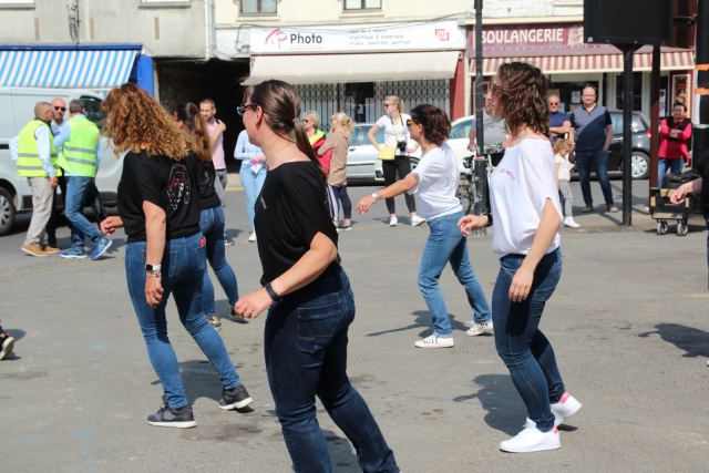 Prestation à la fête de La Rosière à Faremoutiers le 08 mai 2022, photo 82