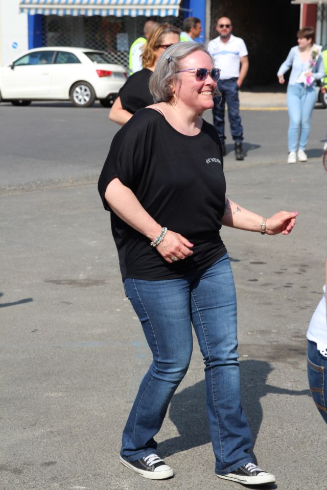 Prestation à la fête de La Rosière à Faremoutiers le 08 mai 2022, photo 86
