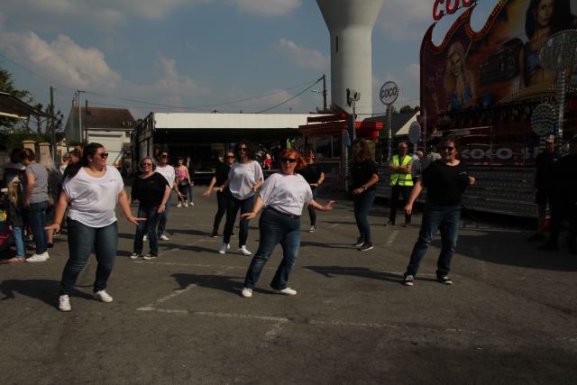 Prestation à la fête de La Rosière à Faremoutiers le 08 mai 2022, photo 107