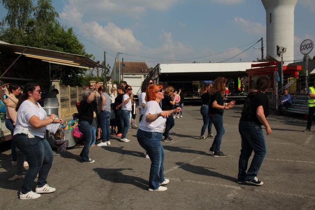Prestation à la fête de La Rosière à Faremoutiers le 08 mai 2022, photo 109