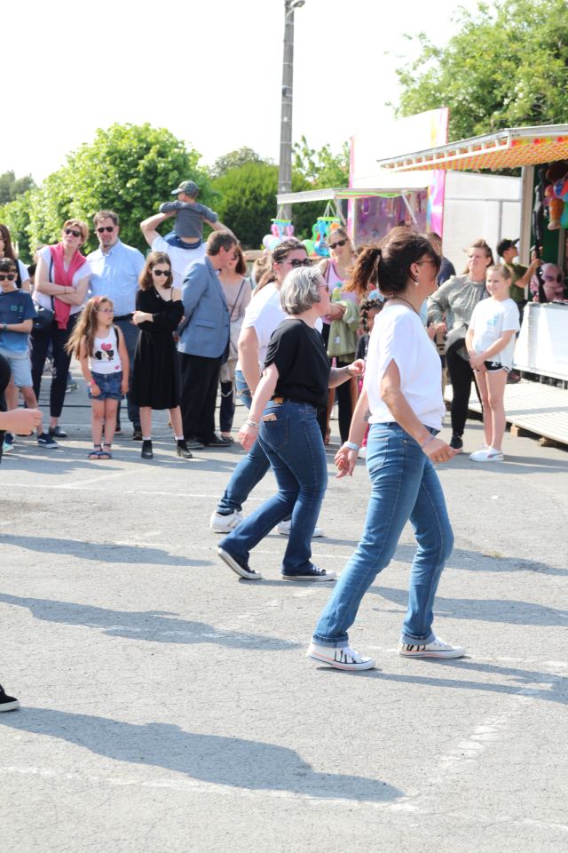 Prestation à la fête de La Rosière à Faremoutiers le 08 mai 2022, photo 119