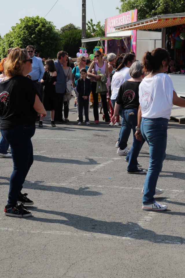 Prestation à la fête de La Rosière à Faremoutiers le 08 mai 2022, photo 120