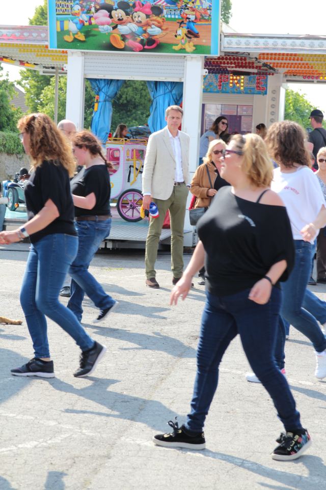 Prestation à la fête de La Rosière à Faremoutiers le 08 mai 2022, photo 121