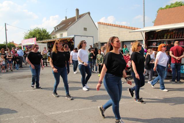 Prestation à la fête de La Rosière à Faremoutiers le 08 mai 2022, photo 138