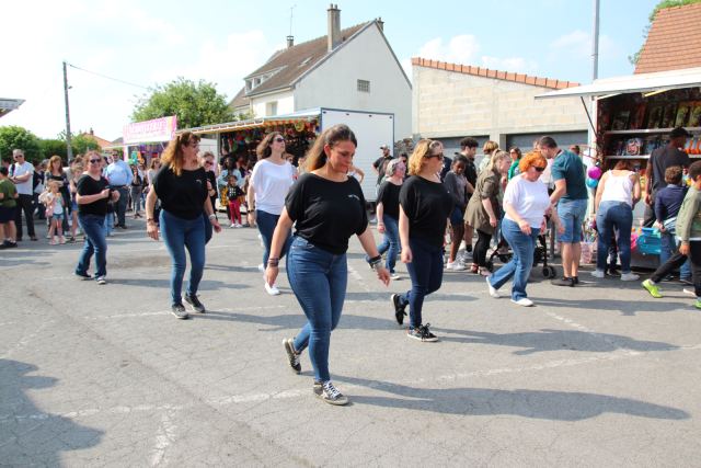 Prestation à la fête de La Rosière à Faremoutiers le 08 mai 2022, photo 139