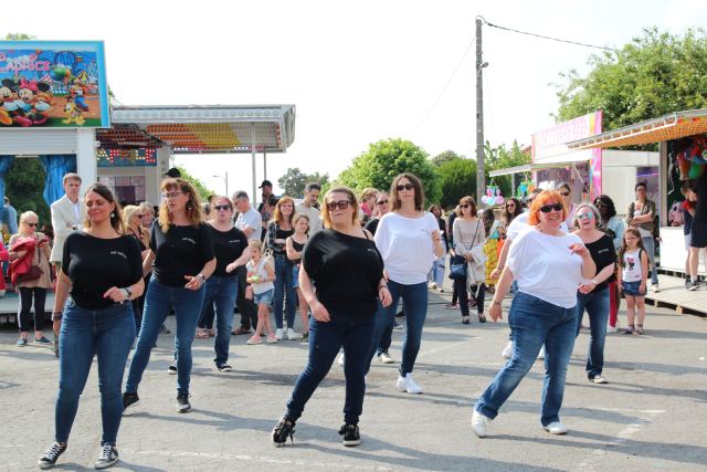 Prestation à la fête de La Rosière à Faremoutiers le 08 mai 2022, photo 145