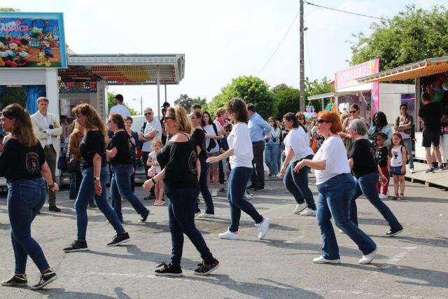 Prestation à la fête de La Rosière à Faremoutiers le 08 mai 2022, photo 146