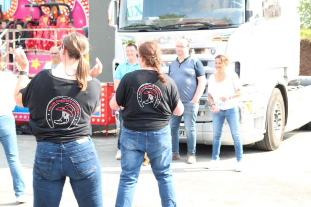 Prestation à la fête de La Rosière à Faremoutiers le 08 mai 2022, photo 152