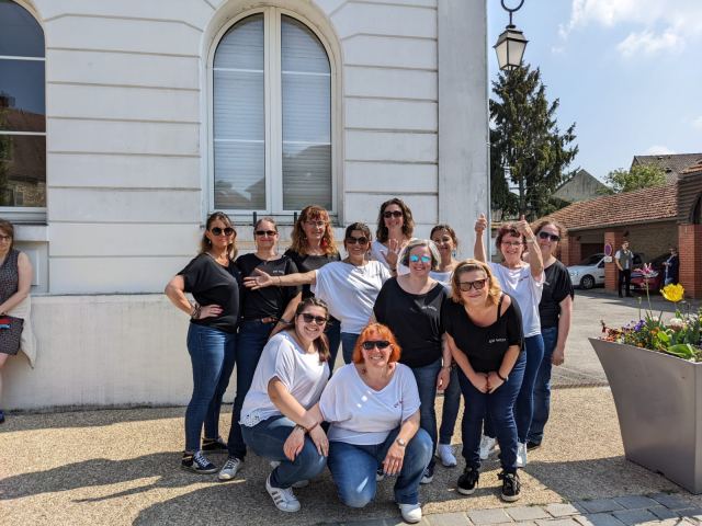 Prestation à la fête de La Rosière à Faremoutiers le 08 mai 2022, photo 159