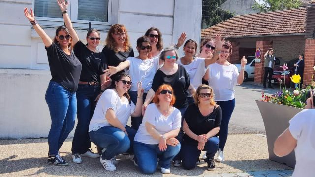 Prestation à la fête de La Rosière à Faremoutiers le 08 mai 2022, photo 161