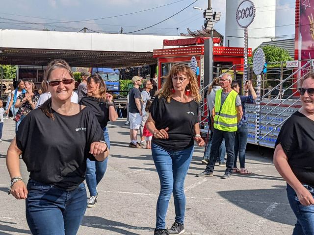 Prestation à la fête de La Rosière à Faremoutiers le 08 mai 2022, photo 174
