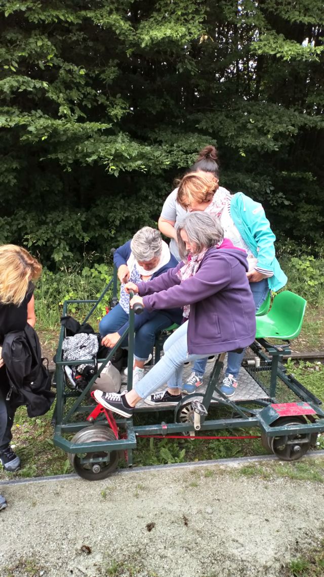 Après Midi fin d'année au Vélo Rail à La Ferté-Gaucher le 25 juin 2022, photo 6