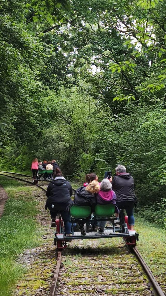 Après Midi fin d'année au Vélo Rail à La Ferté-Gaucher le 25 juin 2022, photo 17