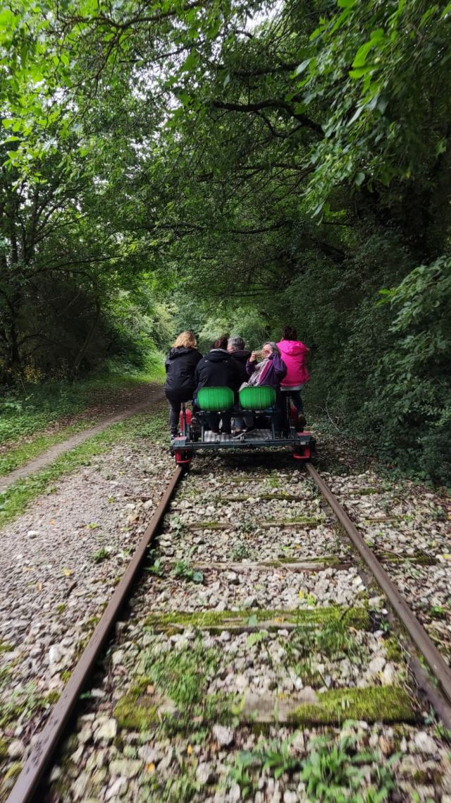 Après Midi fin d'année au Vélo Rail à La Ferté-Gaucher le 25 juin 2022, photo 18