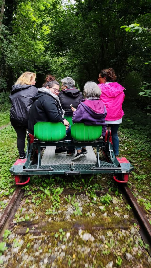 Après Midi fin d'année au Vélo Rail à La Ferté-Gaucher le 25 juin 2022, photo 20