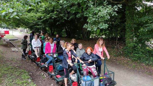 Après Midi fin d'année au Vélo Rail à La Ferté-Gaucher le 25 juin 2022, photo 29