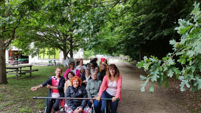 Après Midi fin d'année au Vélo Rail à La Ferté-Gaucher le 25 juin 2022, photo 30