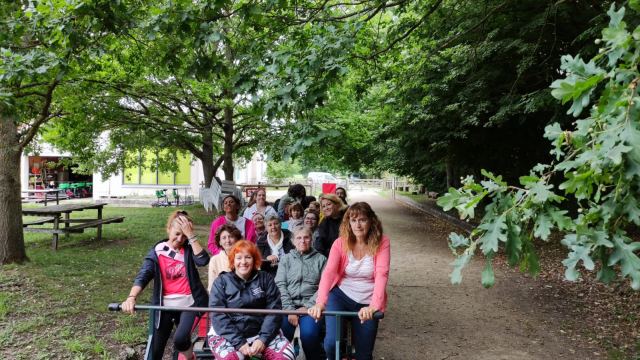 Après Midi fin d'année au Vélo Rail à La Ferté-Gaucher le 25 juin 2022, photo 32