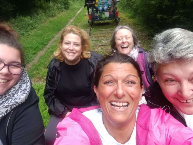 Après Midi fin d'année au Vélo Rail à La Ferté-Gaucher le 25 juin 2022, photo 38