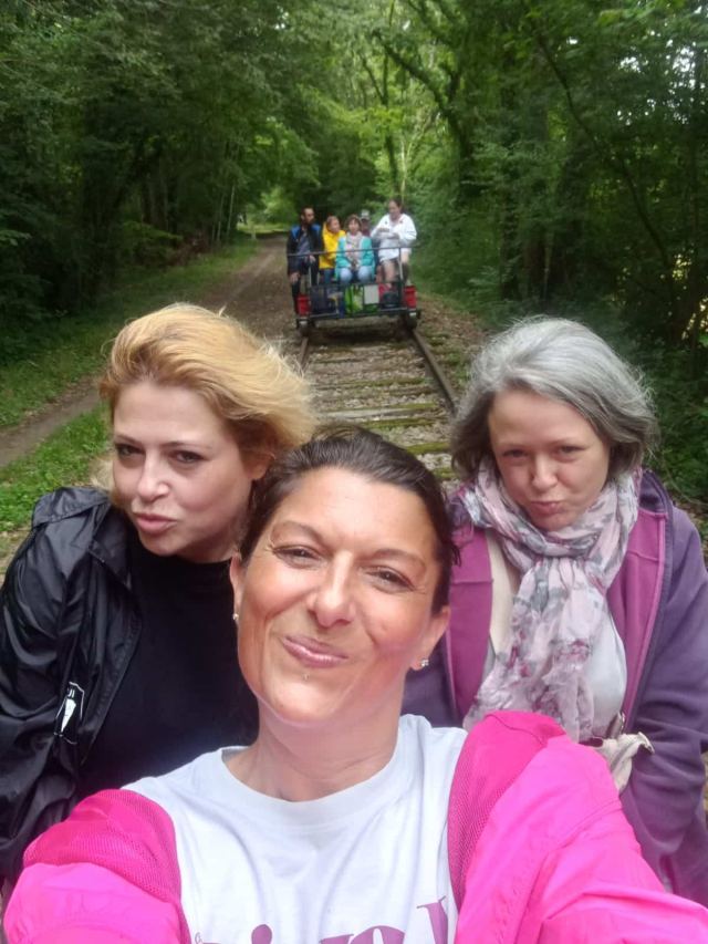 Après Midi fin d'année au Vélo Rail à La Ferté-Gaucher le 25 juin 2022, photo 40