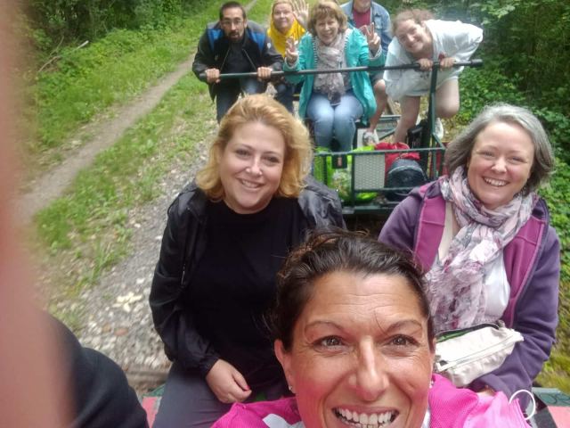 Après Midi fin d'année au Vélo Rail à La Ferté-Gaucher le 25 juin 2022, photo 42