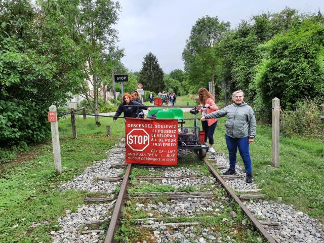Après Midi fin d'année au Vélo Rail à La Ferté-Gaucher le 25 juin 2022, photo 50