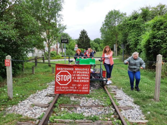 Après Midi fin d'année au Vélo Rail à La Ferté-Gaucher le 25 juin 2022, photo 51