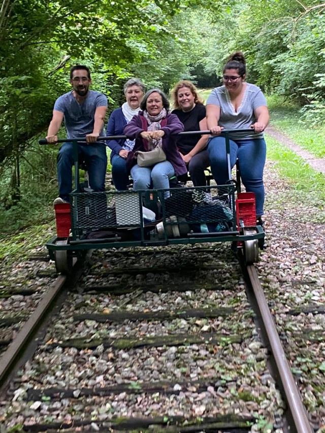 Après Midi fin d'année au Vélo Rail à La Ferté-Gaucher le 25 juin 2022, photo 58