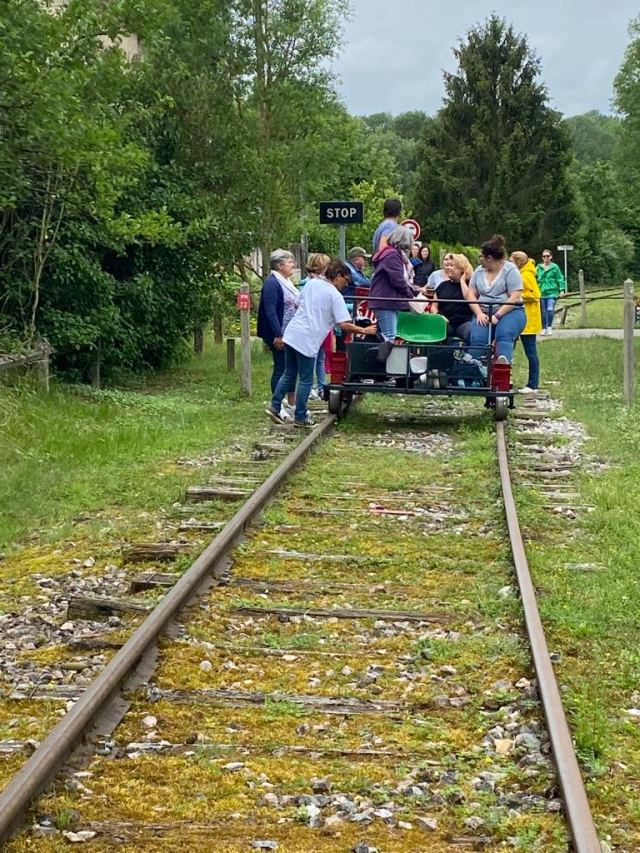 Après Midi fin d'année au Vélo Rail à La Ferté-Gaucher le 25 juin 2022, photo 60