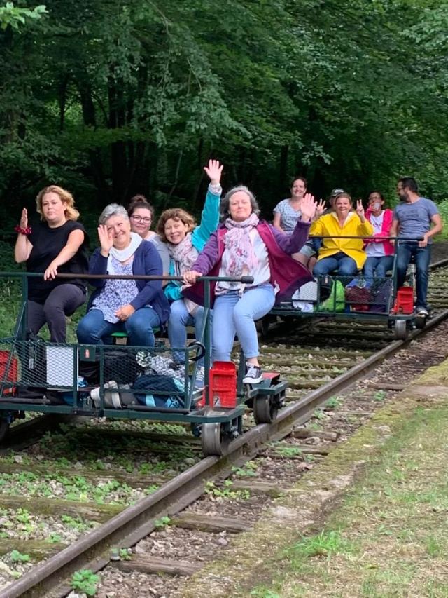 Après Midi fin d'année au Vélo Rail à La Ferté-Gaucher le 25 juin 2022, photo 72