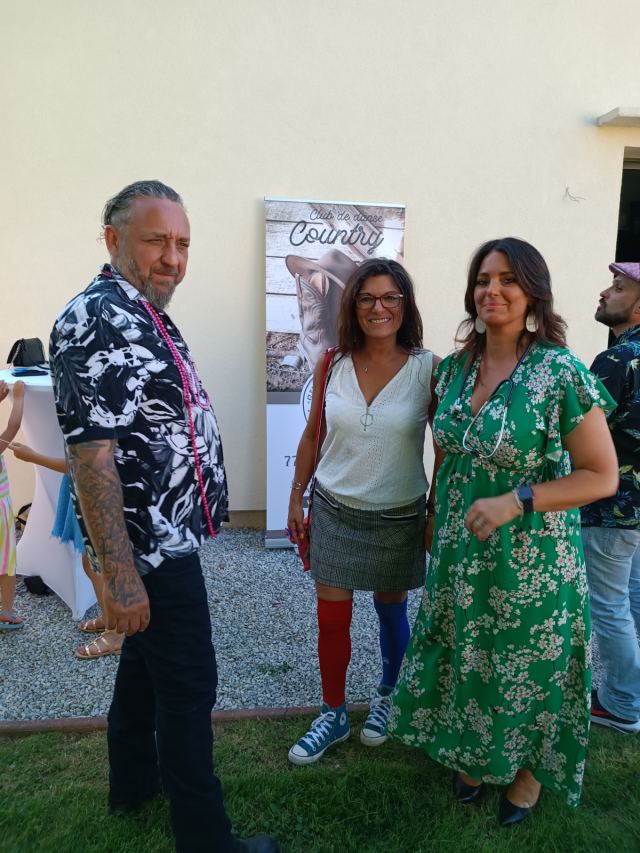 Soirée de fin d'année dans le jardin de Cécilia le 24 juin 2023, photo 6
