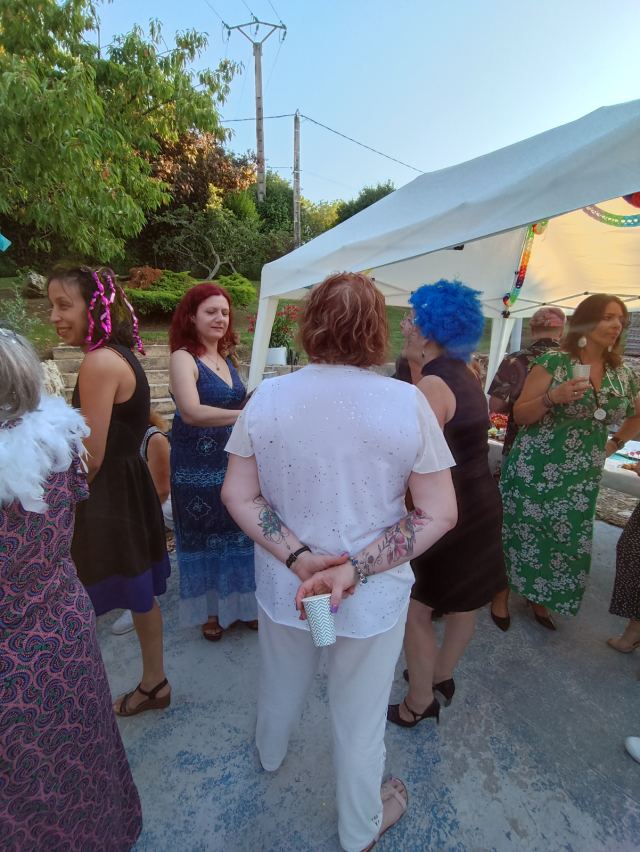 Soirée de fin d'année dans le jardin de Cécilia le 24 juin 2023, photo 41
