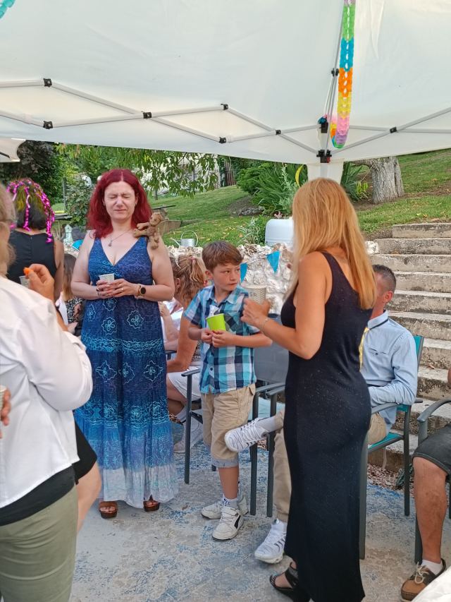 Soirée de fin d'année dans le jardin de Cécilia le 24 juin 2023, photo 44