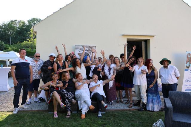Soirée de fin d'année dans le jardin de Cécilia le 24 juin 2023, photo 66