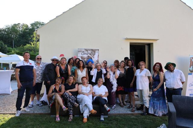 Soirée de fin d'année dans le jardin de Cécilia le 24 juin 2023, photo 67