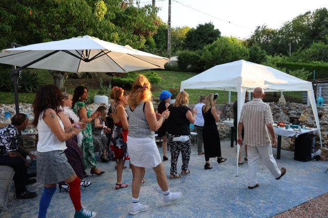 Soirée de fin d'année dans le jardin de Cécilia le 24 juin 2023, photo 72