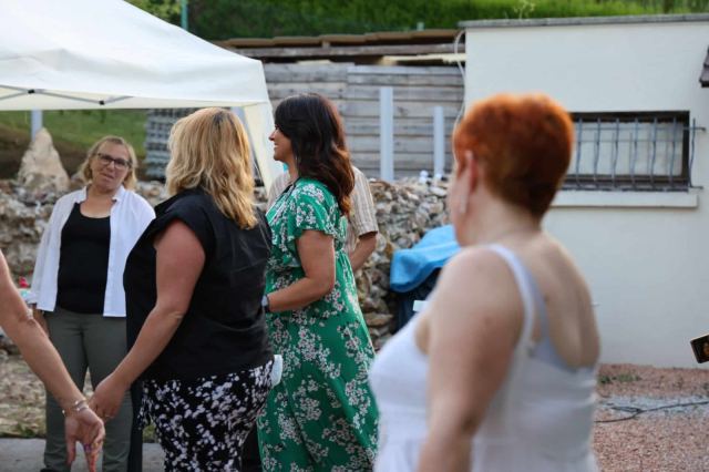 Soirée de fin d'année dans le jardin de Cécilia le 24 juin 2023, photo 74