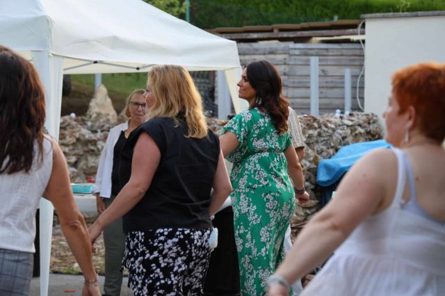 Soirée de fin d'année dans le jardin de Cécilia le 24 juin 2023, photo 75
