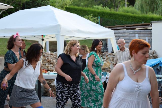 Soirée de fin d'année dans le jardin de Cécilia le 24 juin 2023, photo 76