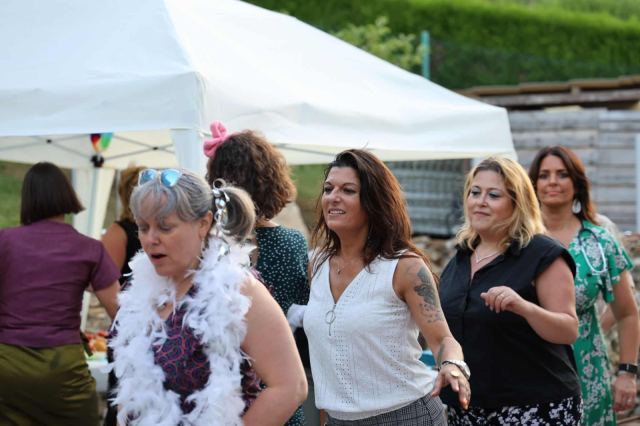 Soirée de fin d'année dans le jardin de Cécilia le 24 juin 2023, photo 94