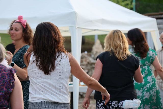 Soirée de fin d'année dans le jardin de Cécilia le 24 juin 2023, photo 96